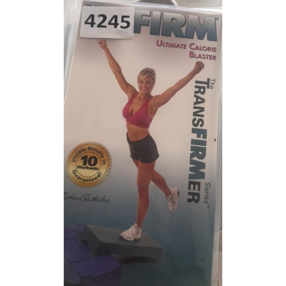 The Firm VHS Cassette Tape Ultimate Calorie Blaster Stephanie Huckabee 57 Min - Picture 4 of 4
